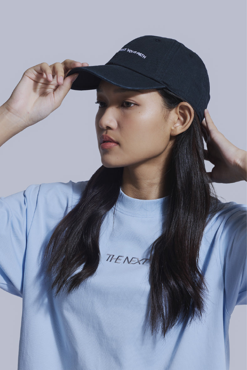 THE NEXT Hats 刺繡老帽 ∣ 道路黑 Pathway Black